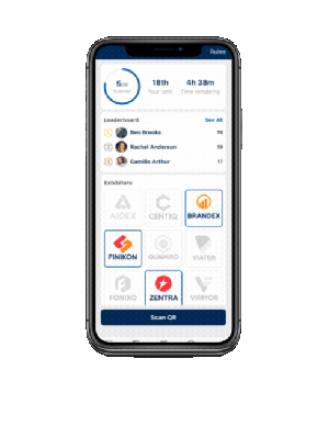 The sponsorship features of Clowder’s association event app.